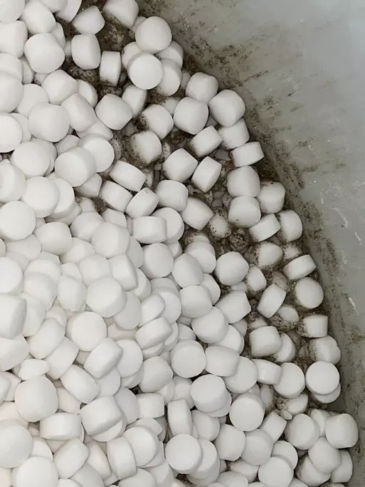 Salt scum is very damaging for softeners